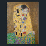 Caderno Espiral O Beijo de Gustav Klimt<br><div class="desc">O Beijo de Gustav Klimt</div>