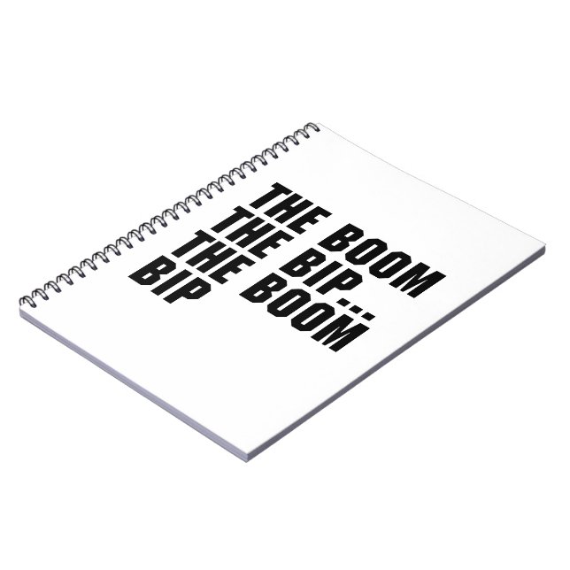 Caderno Espiral O Bip do Boom (Left Side)