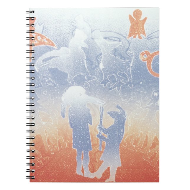 Caderno Espiral O birdman de Papil vai vaguear 1995 (Frente)