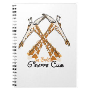 Caderno Espiral O bloco de desenho oficial do clube do girafa