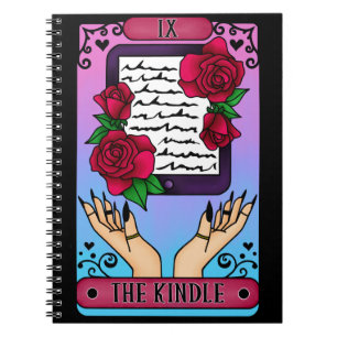 Caderno Espiral O Bloco de Notas do Kindle Reader Tarot