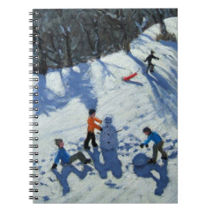 Caderno Espiral O boneco de neve 2