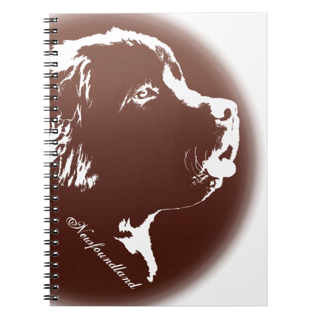 Caderno Espiral O Cachorro Notebook de Terra Nova Oferece Livros (Frente)