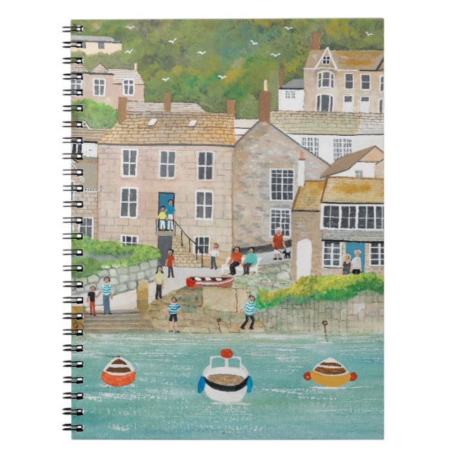 Caderno Espiral O cais no Mousehole (Frente)