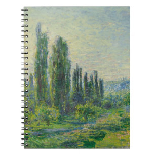 Caderno Espiral O Caminho para Vétheuil (por Claude Monet)