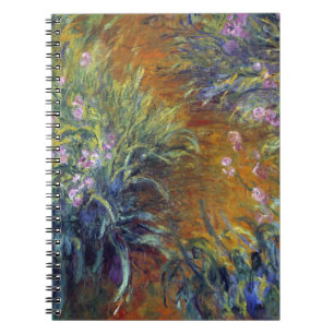 Caderno Espiral O caminho pelos irlandeses de Claude Monet