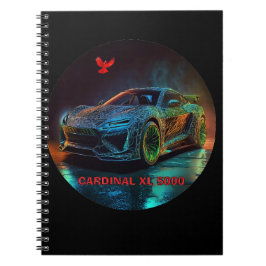 Caderno Espiral O Carro Esportivo Elite Cardinal XL5000