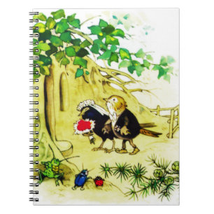Caderno Espiral O Casamento de Pássaros