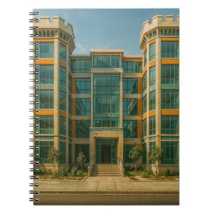 Caderno Espiral O Castelo Crystal Citadel