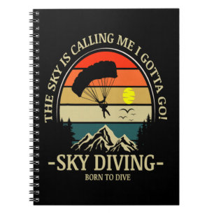 Caderno Espiral O céu está me chamando, eu tenho que ir fazer para
