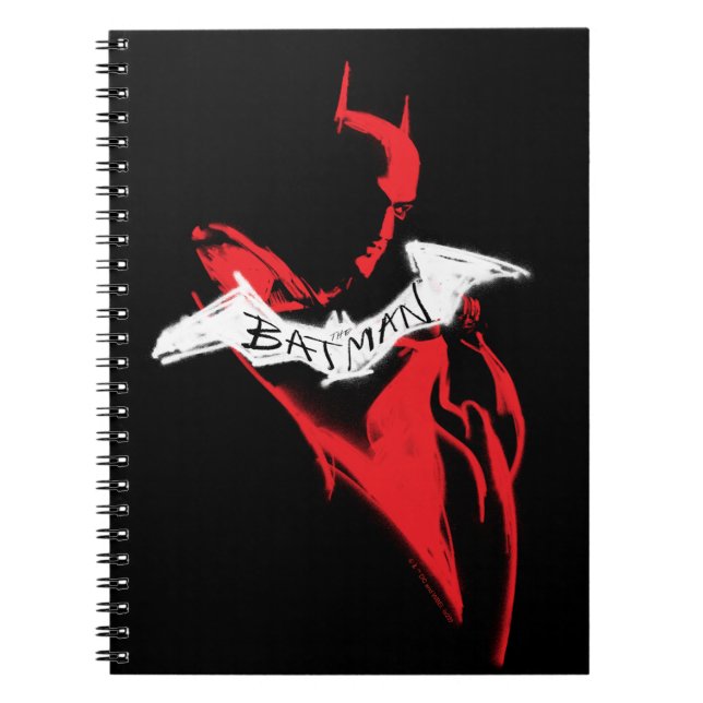 Caderno Espiral O Contorno do Batman Sprayink (Frente)