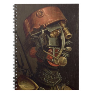 Caderno Espiral O cozinheiro (óleo no painel)