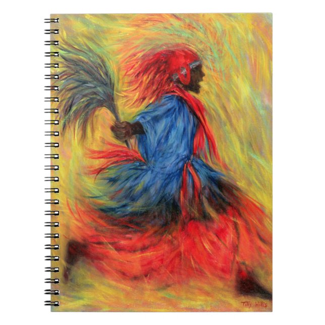 Caderno Espiral O dançarino 1998 (Frente)