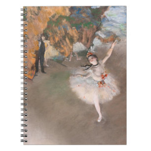 Caderno Espiral O Dançarino das Estrelas no Balé Edgar Degas