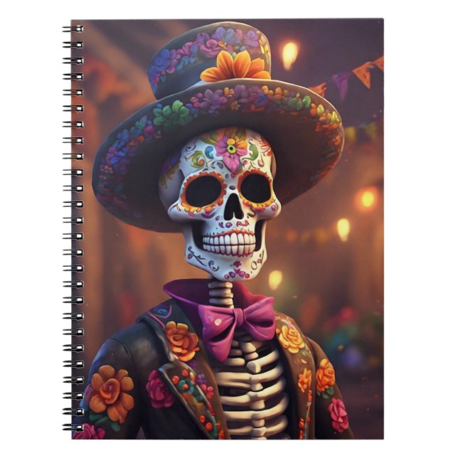 Caderno Espiral O Dia dos Mortos (Frente)