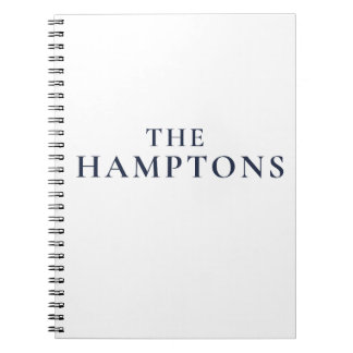 Caderno Espiral O Diário Préppy Costeiro de Hamptons