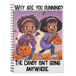 Caderno Espiral O doce não vai a lugar nenhum!