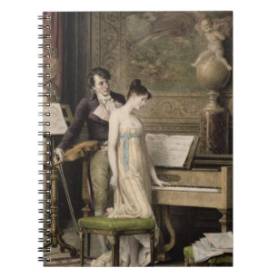 Caderno Espiral O dueto (mezzotint)