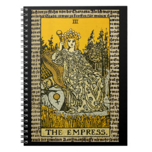 Caderno Espiral O Empress Tarot