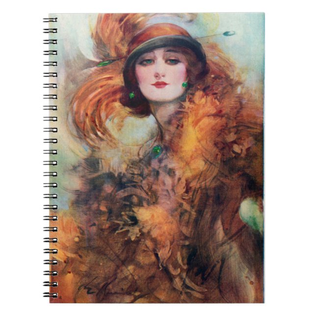 Caderno Espiral O Encanto dos Olhos Verdes (Frente)
