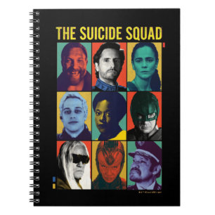 Caderno Espiral O Esquadrão Suicida Grade Retroativa Com Amanda