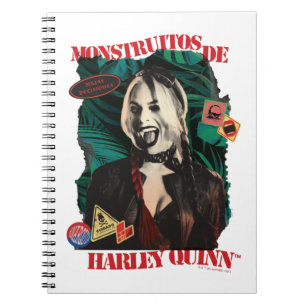 Caderno Espiral O Esquadrão Suicida   Harley Quinn Winking