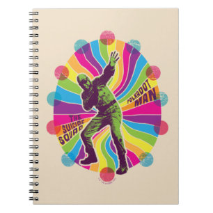 Caderno Espiral O Esquadrão Suicida Polka-Dot Man Psychedelic