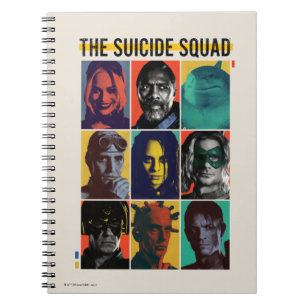 Caderno Espiral O Esquadrão Suicida   Rede Retroativa Com Harley 