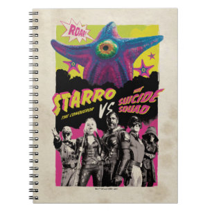 Caderno Espiral O Esquadrão Suicida Starro Vs Esquadrão Suicid