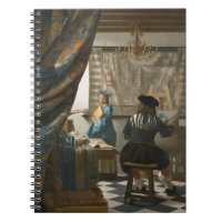 O estúdio do artista, c.1665-66 (óleo em canvas)