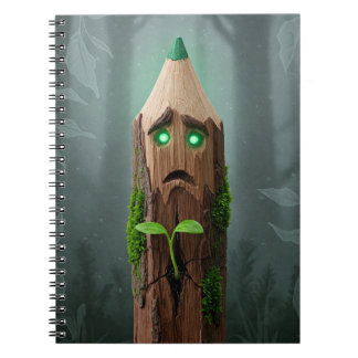 Caderno Espiral O Fantasma da Floresta