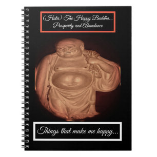 Caderno Espiral O Feliz Buda
