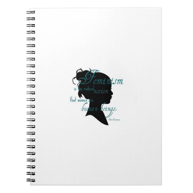 Caderno Espiral O feminismo é (Frente)