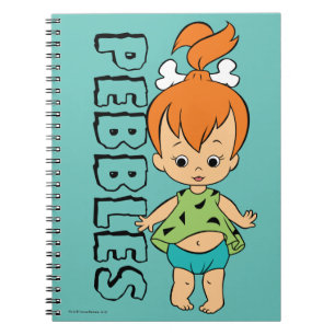 Caderno Espiral O Flintstone dos seixos dos Flintstones  