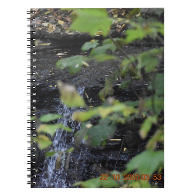 Caderno Espiral O Fluxo Não Visto (Frente)