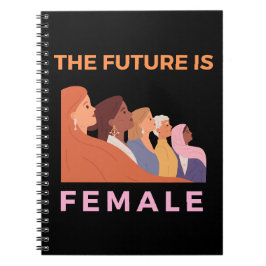 Caderno Espiral O Futuro É Feminino