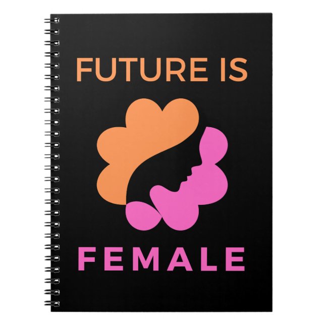 Caderno Espiral O Futuro É Feminista Feminista (Frente)