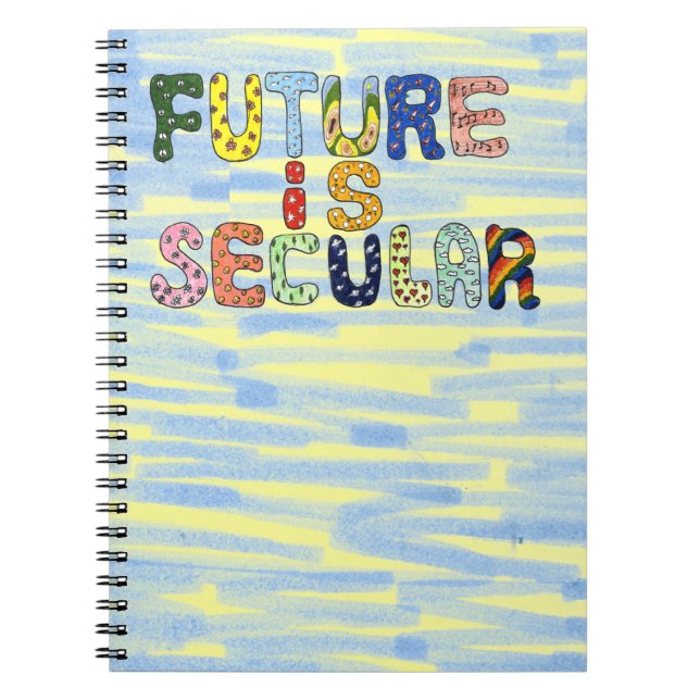 CADERNO ESPIRAL O FUTURO É SECULAR (Frente)