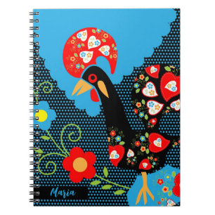 Caderno Espiral O galo de Portugal