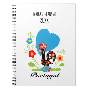 Caderno Espiral O Galo Português