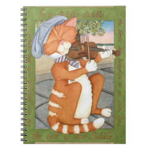 Caderno Espiral O Gato e o Inativo