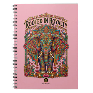 Caderno Espiral O Gigante Gentil: Design Artístico de Elefante