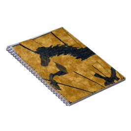 Caderno Espiral O Golden Islandês