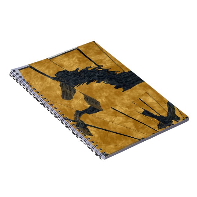 Caderno Espiral O Golden Islandês (Lado Direito)