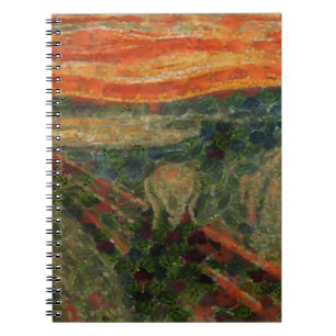 Caderno Espiral O Gritar Avocado de Belas Artes Vegan Spoof
