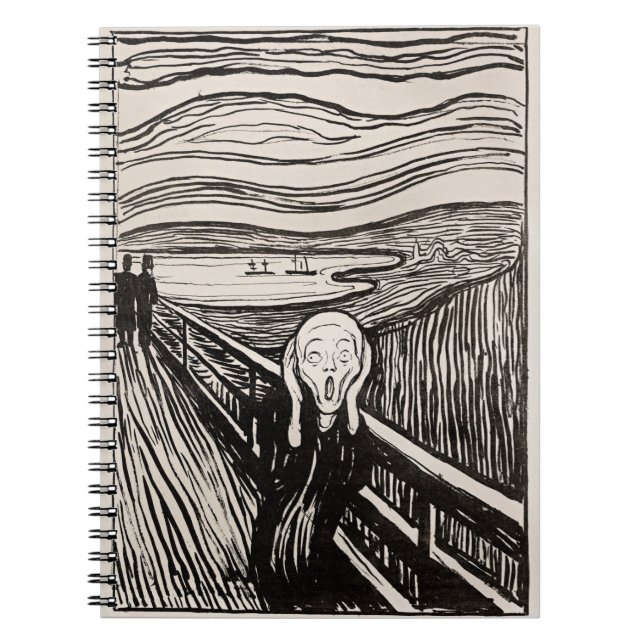 Caderno Espiral O Gritar Edvard Munch (Frente)
