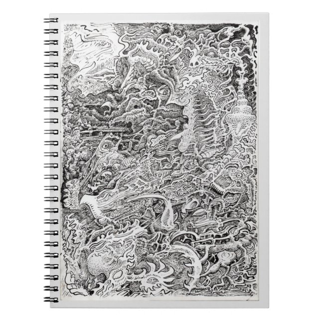 Caderno Espiral O Hinterland. (Frente)