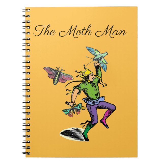 Caderno Espiral O Homem da Luz (Frente)