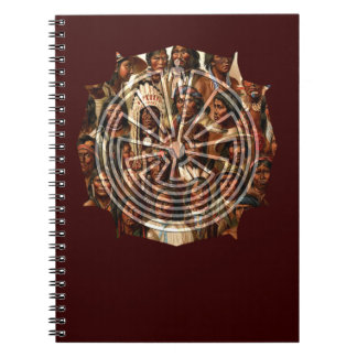 Caderno Espiral O Homem no Maze - estilo popular