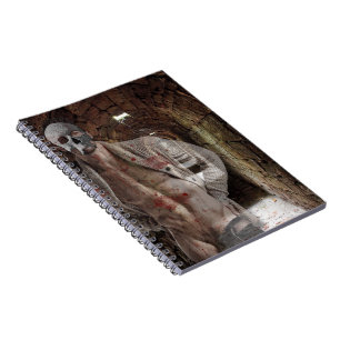 Caderno Espiral O homem transparente fantasmagórico de SlipperyJoe